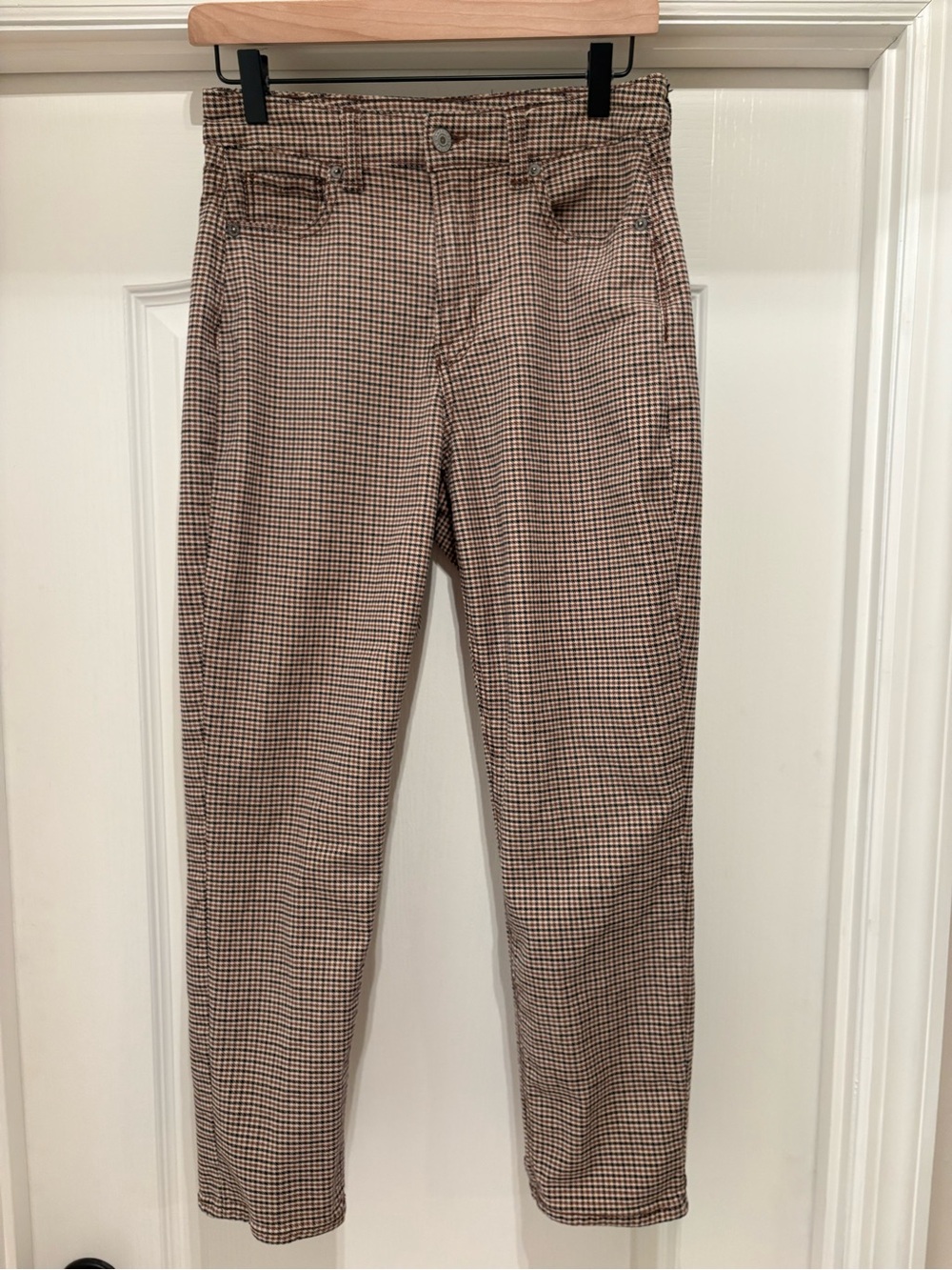 Women’s American Eagle Plaid Mom Jeans size 4S
